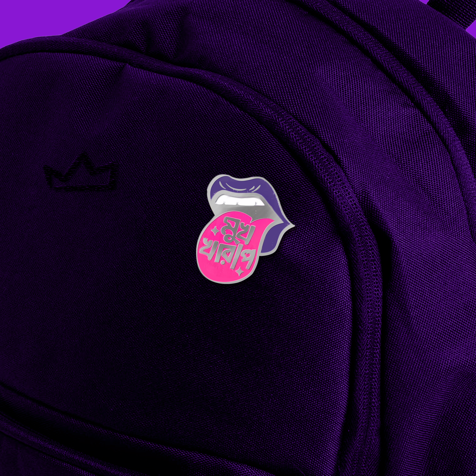 Mukh Kharap | Metal Pin