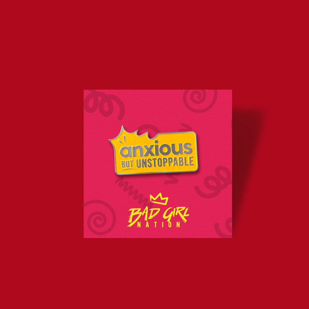 Anxious | Metal Pin