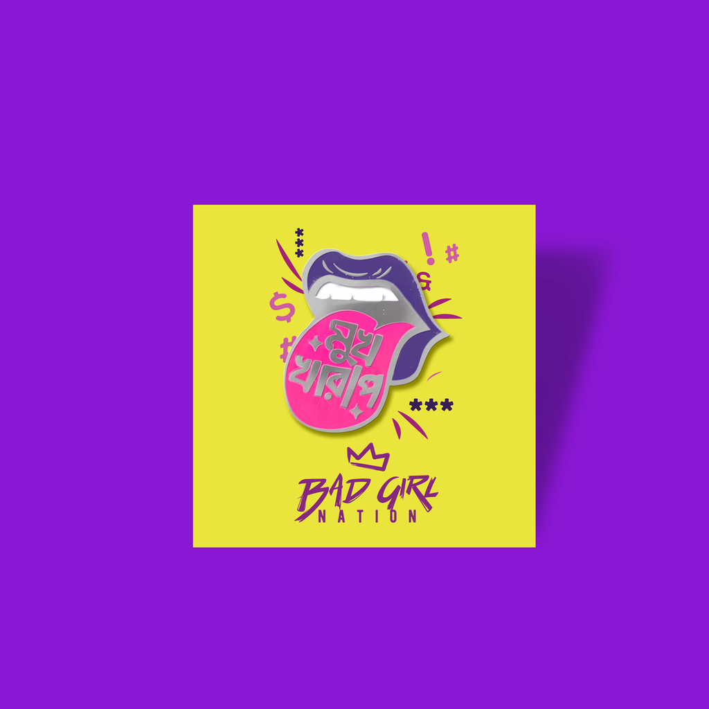 Mukh Kharap | Metal Pin
