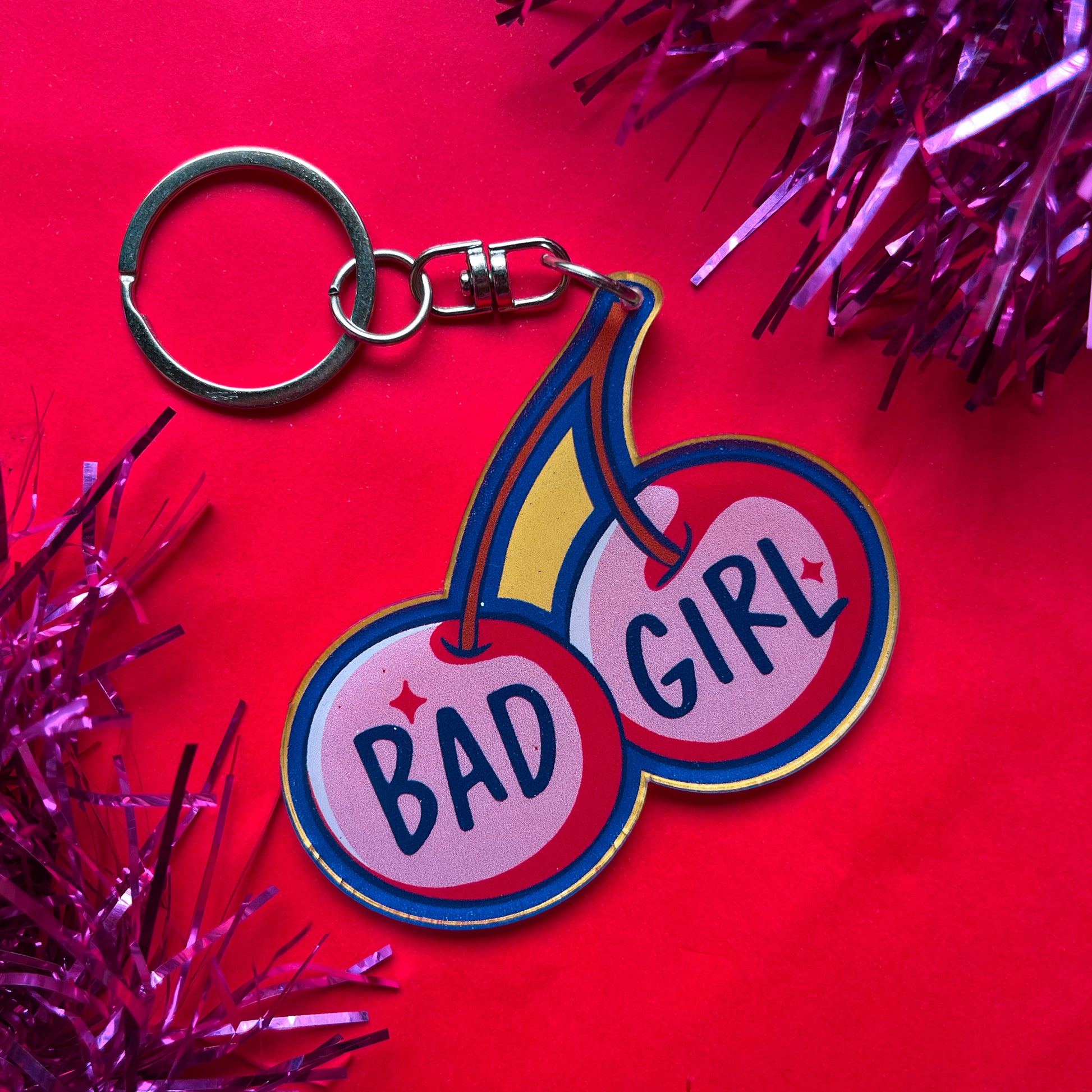 Bad Girl | Keyring
