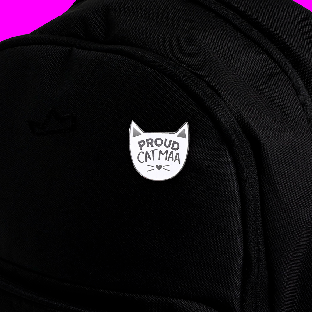 Cat Mom | Metal Pin
