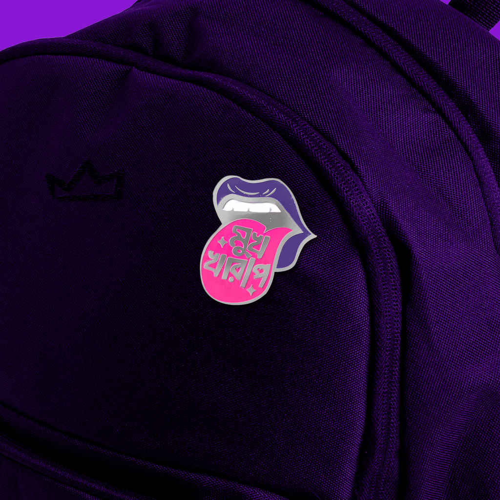 Mukh Kharap | Metal Pin