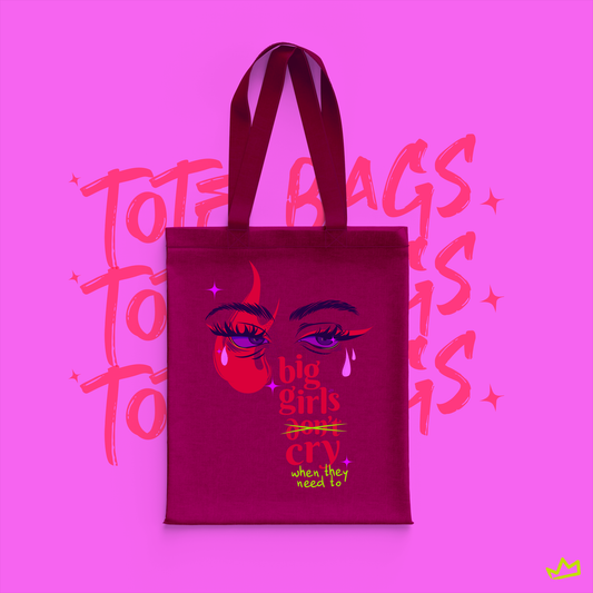 Big Girls Cry | Tote Bag