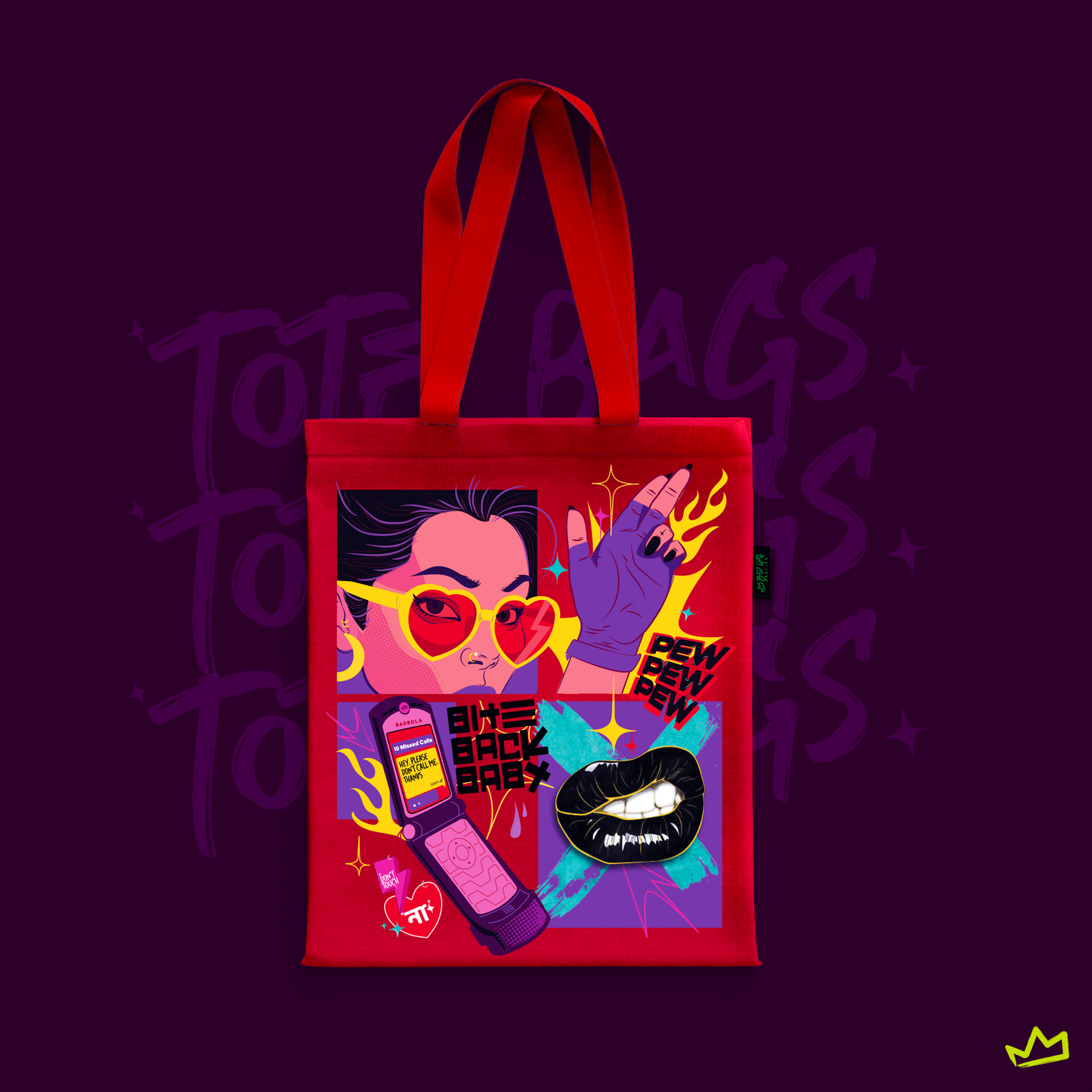 Bite Back | Tote Bag