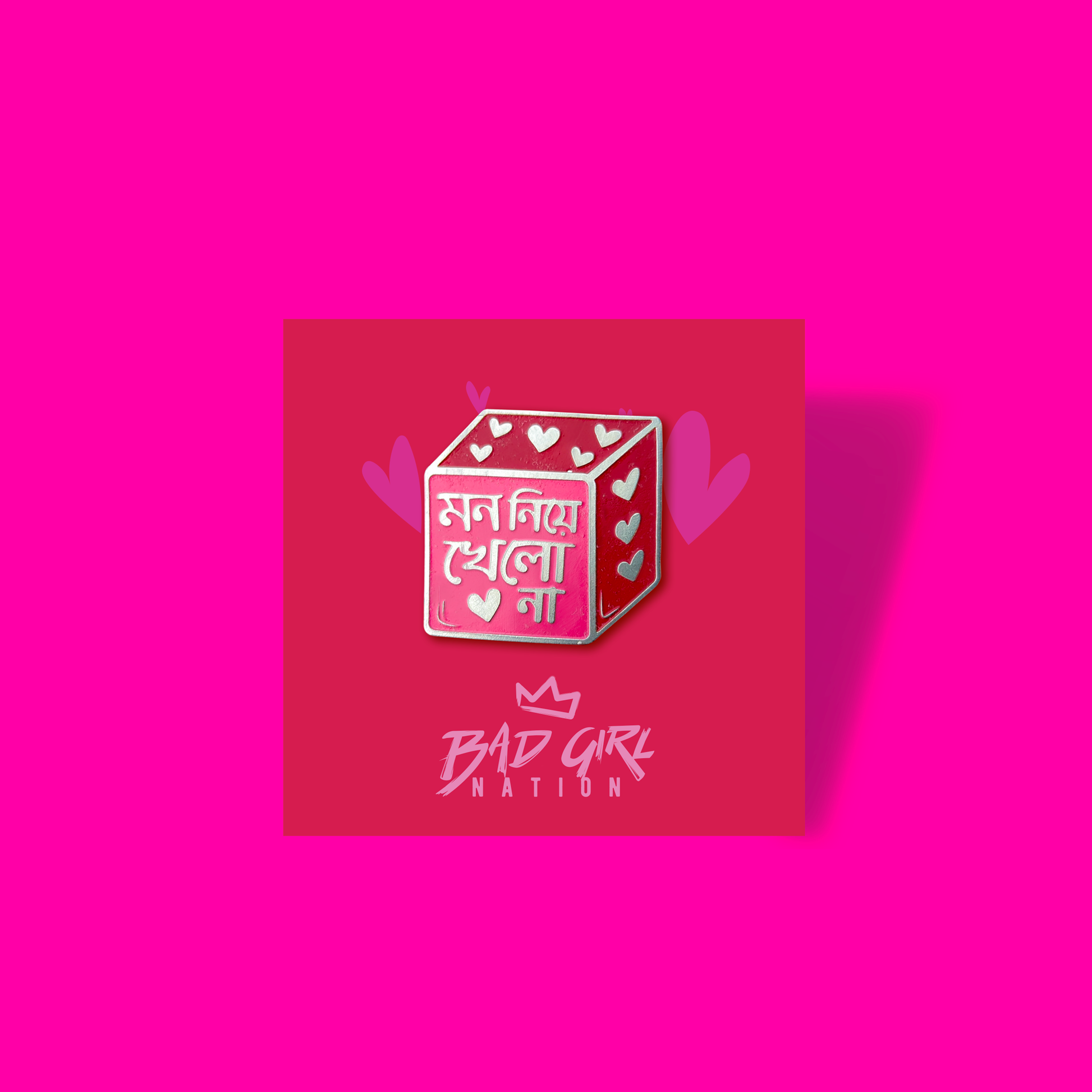Mon Niye Khelo Na | Metal Pin