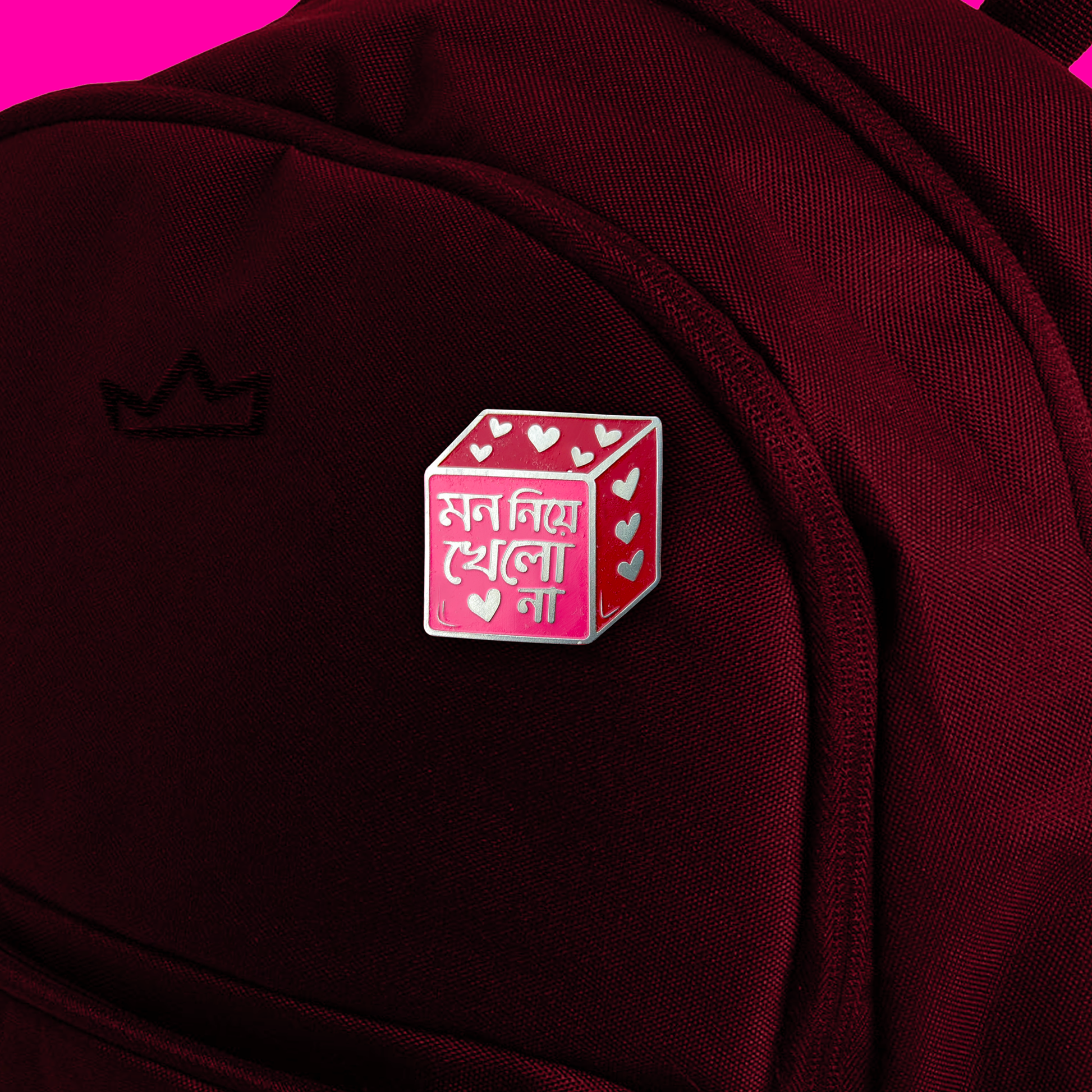 Mon Niye Khelo Na | Metal Pin