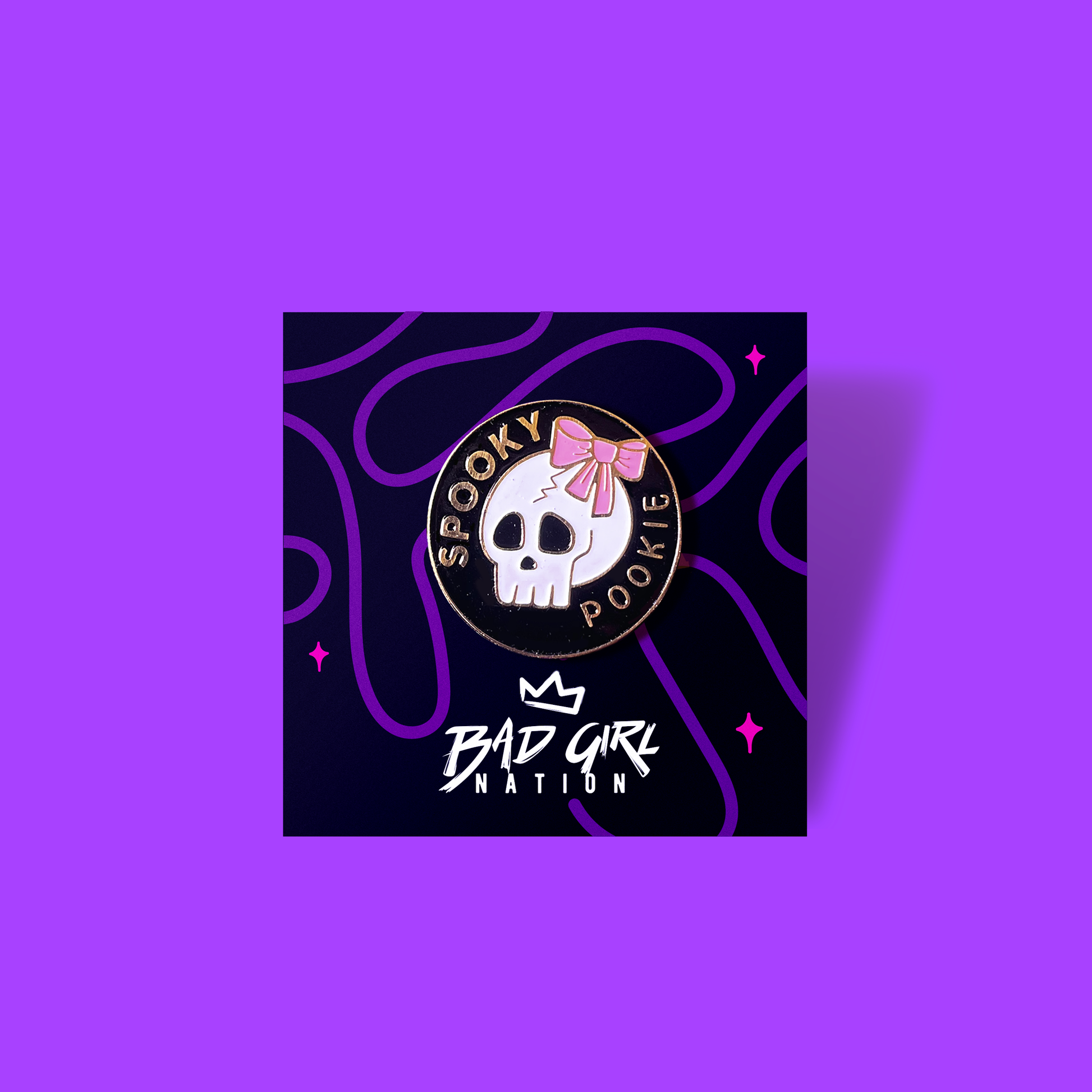 Spooky Pookie | Metal Pin