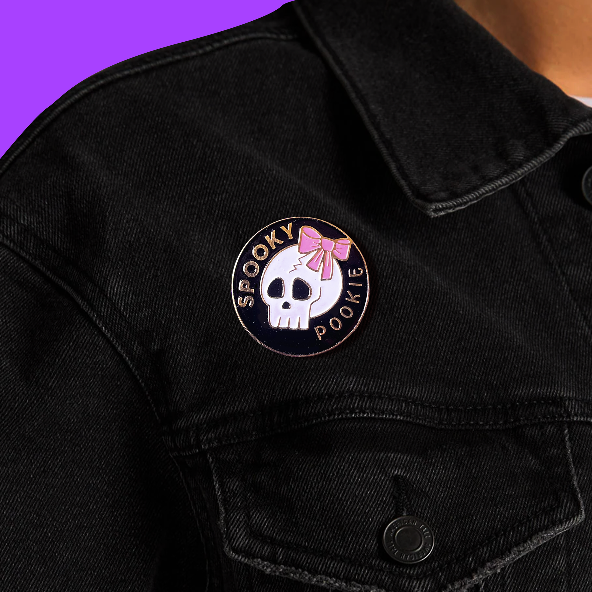 Spooky Pookie | Metal Pin