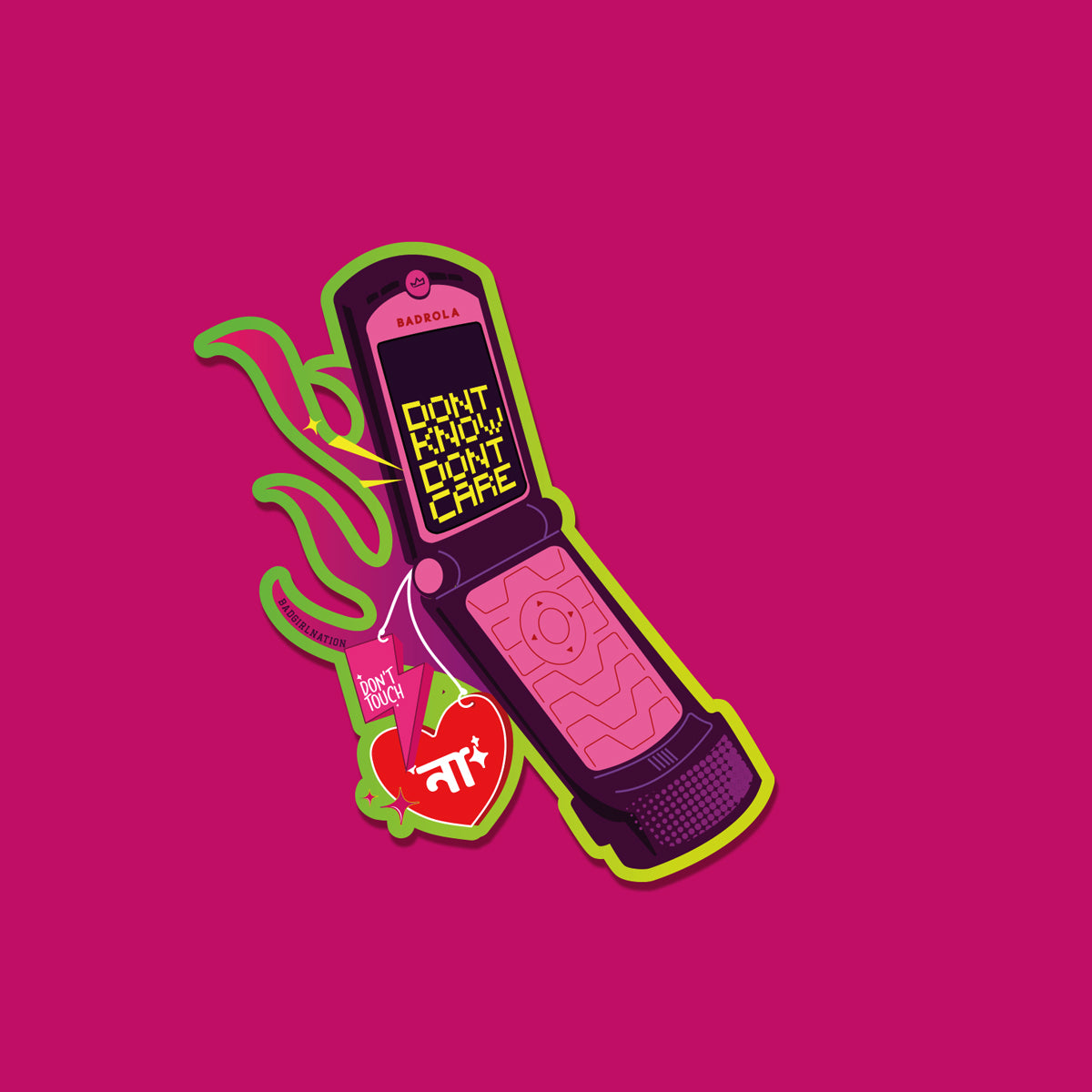 Bad Girl Code | Sticker Pack - 5pc