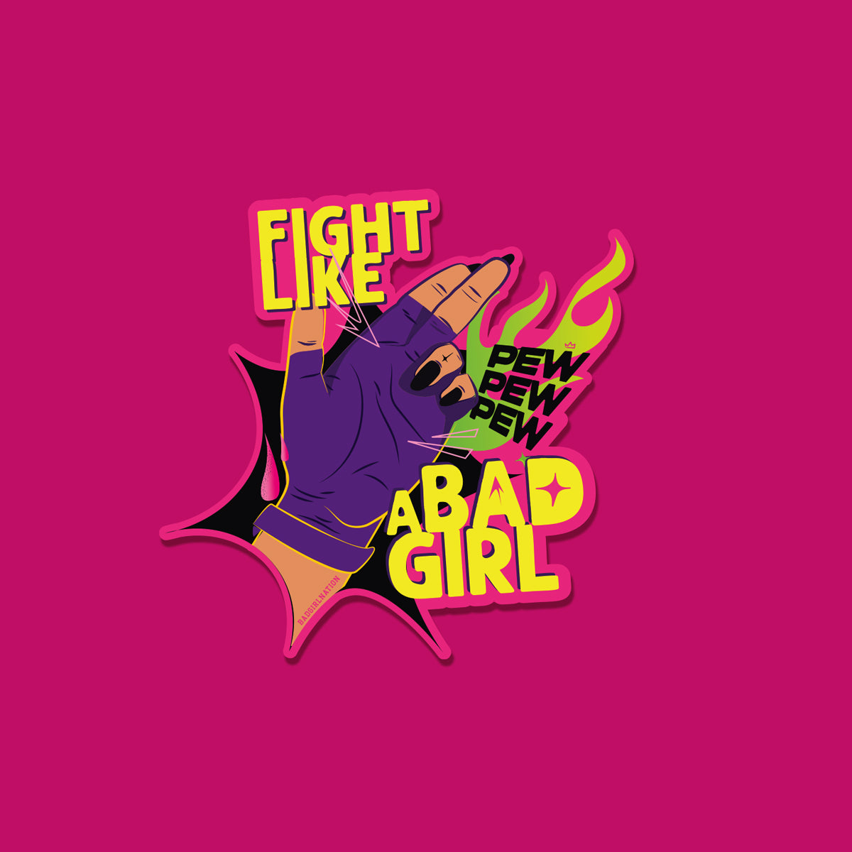 Bad Girl Code | Sticker Pack - 5pc