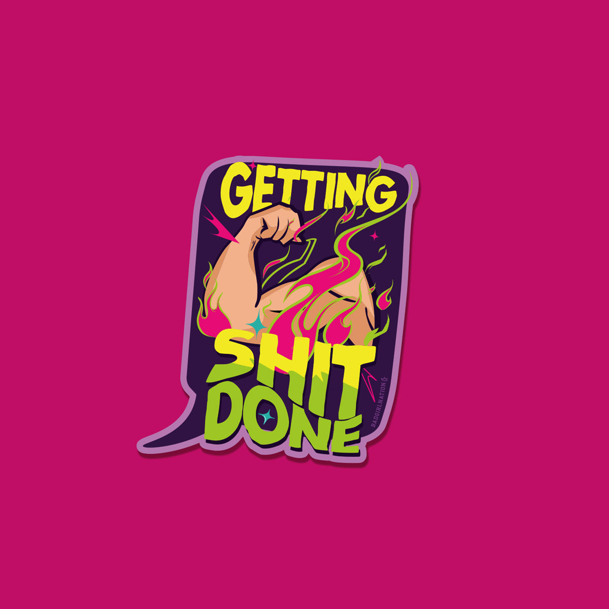 Bad Girl Code | Sticker Pack - 5pc