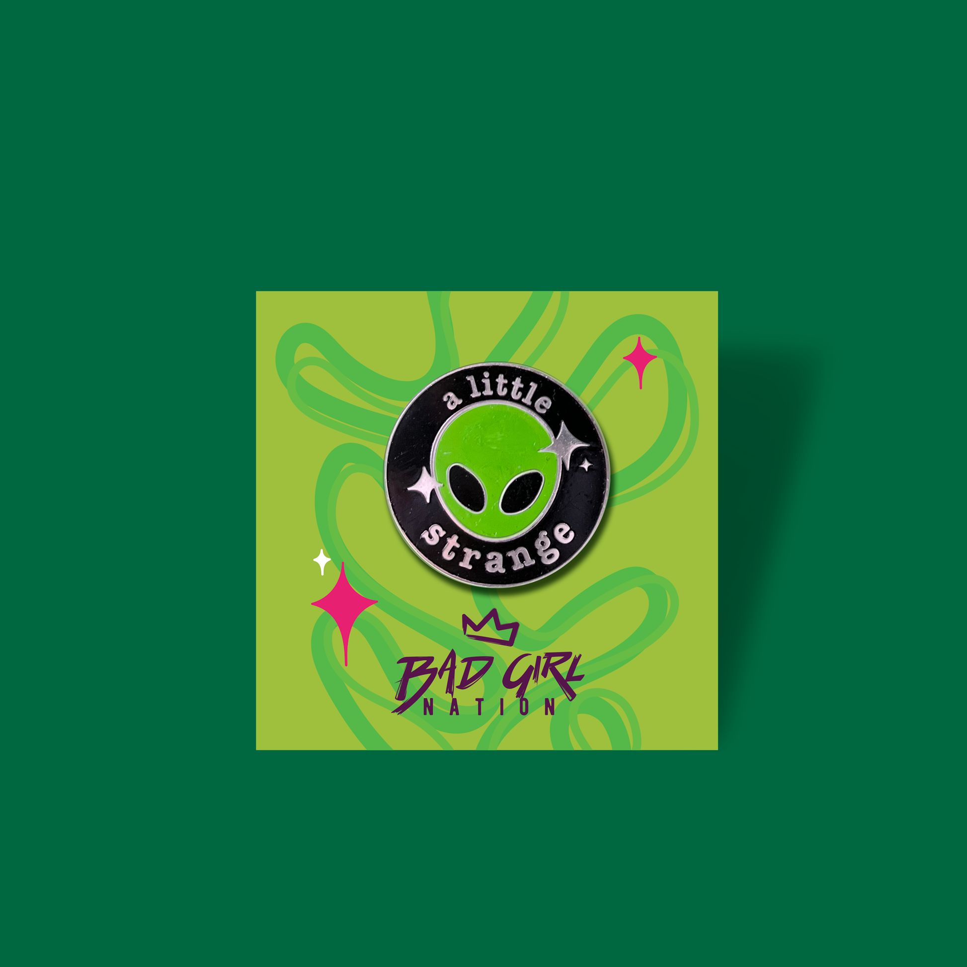 Little Strange | Metal Pin