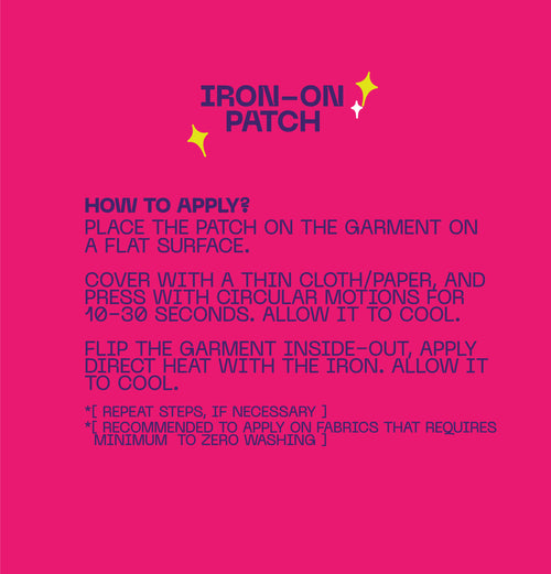 10/10 | Iron-on Patch